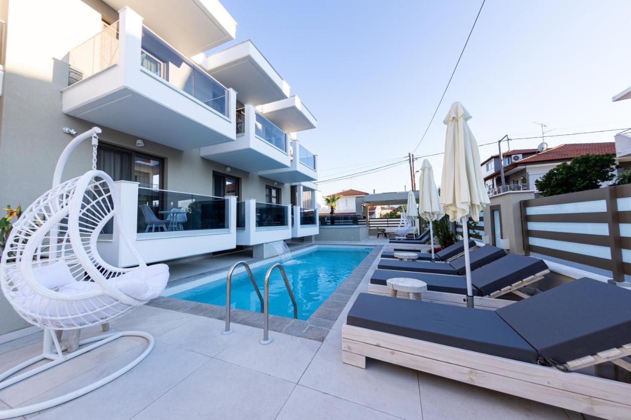 Ammos Luxury Apartments Vrasná Exteriör bild