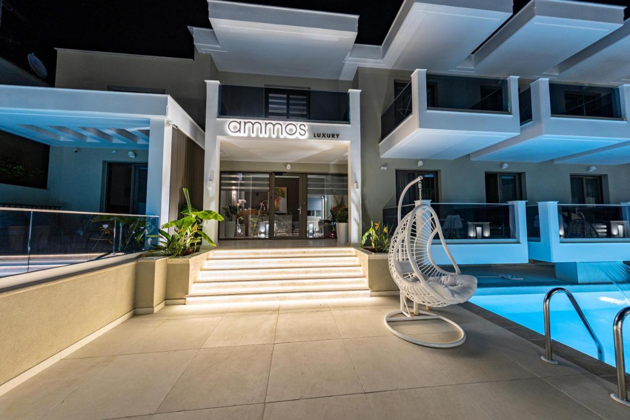 Ammos Luxury Apartments Vrasná Exteriör bild