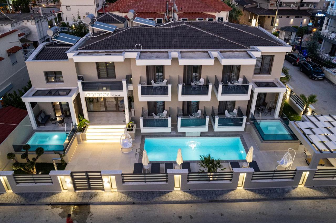 Ammos Luxury Apartments Vrasná Exteriör bild