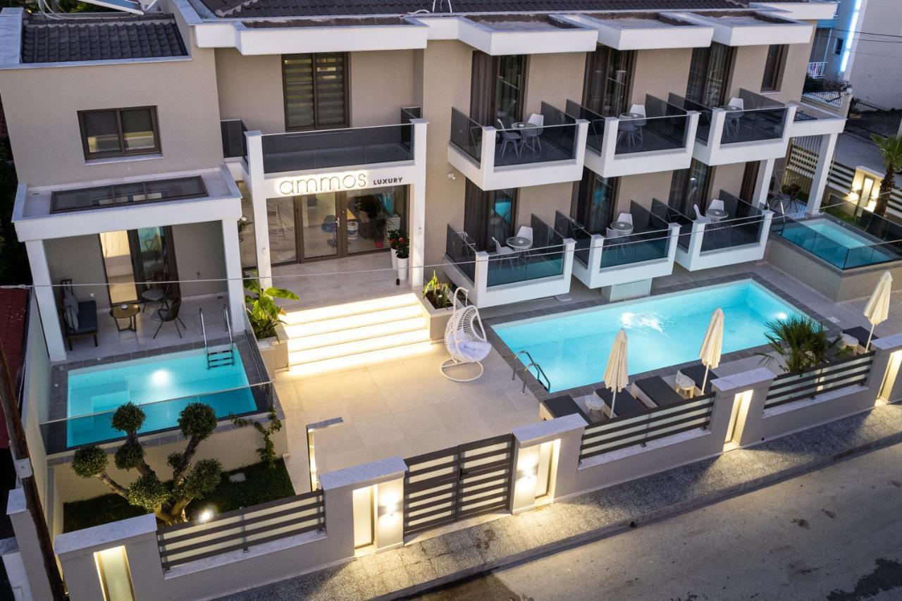 Ammos Luxury Apartments Vrasná Exteriör bild