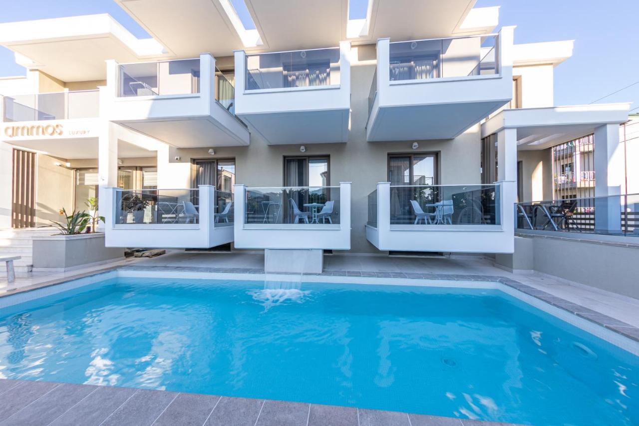Ammos Luxury Apartments Vrasná Exteriör bild
